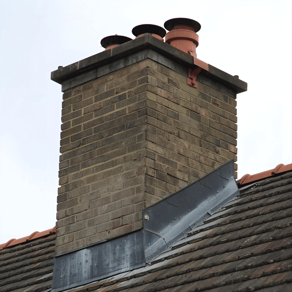 Chimney brick repair